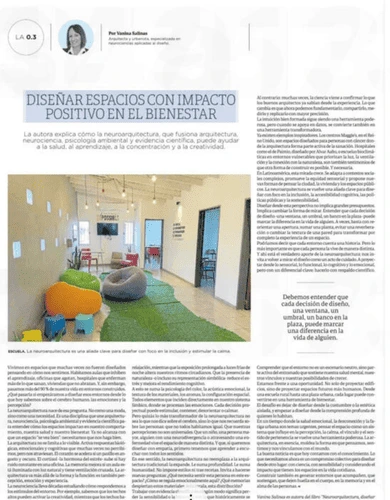 Nota en Clarín ARQ