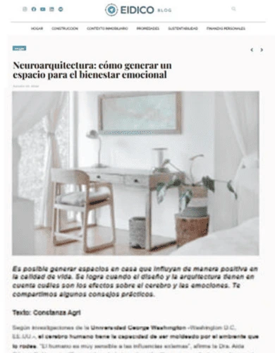 Nota en Eideco Blog
